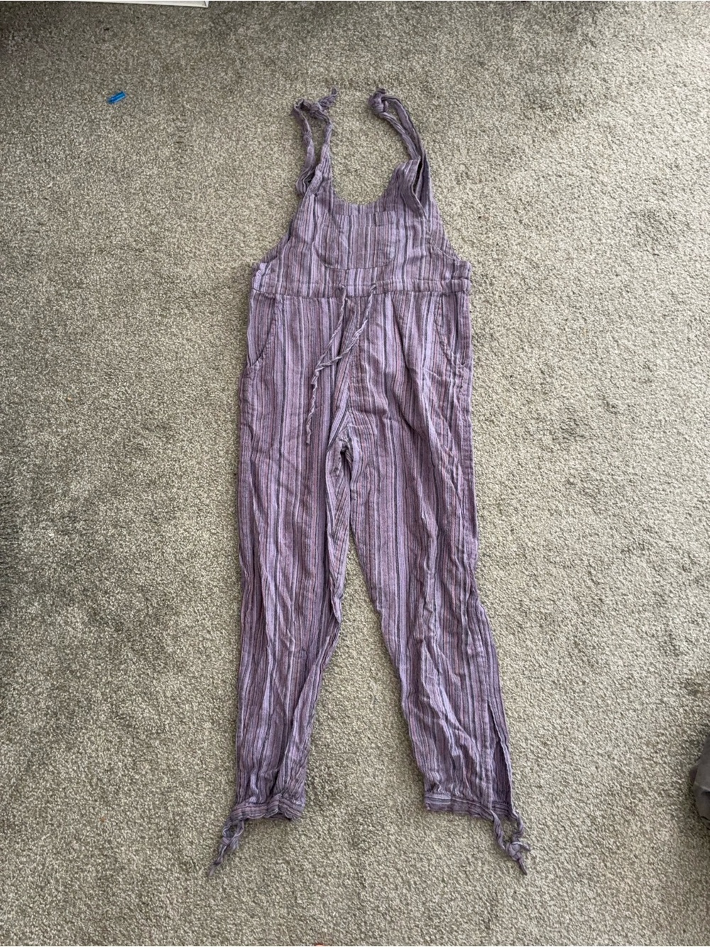Purple 100% Cotton Hippie Romper